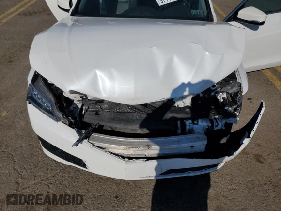 2017 Acura TLX V6 w/Technology Pkg with VIN 19UUB3F51HA002847, listed as a Copart auction lot 57144944 with 0 mi miles and Salvage Title. Bid and sale history available at carsss.com. Image 12.
