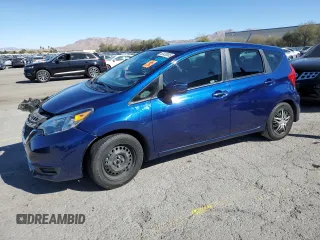 2017 Nissan Note SV with VIN 3N1CE2CP9HL365989, listed as a Copart auction lot 50433005 with Not Provided miles and Salvage Title. Bid and sale history available at DreamBid. Image 1.