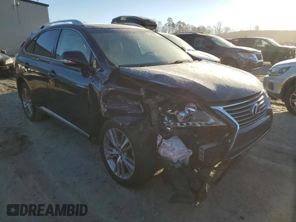 2015 Lexus RX 350 with VIN 2T2ZK1BA3FC190450, listed as a Copart auction lot 45851575 with 106,196 mi miles and Salvage Title. Bid and sale history available at DreamBid. Image 4.