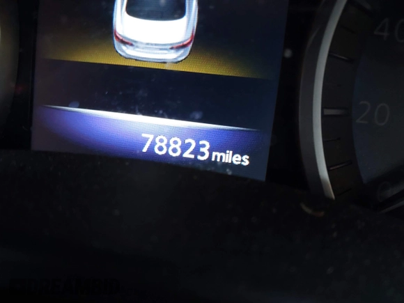 2017 Infiniti Q50 2.0t Premium with VIN JN1CV7AR4HM680223, listed as a IAAI auction lot 41293719 with 78,823 mi miles. Bid and sale history available at carsss.com. Image 16.