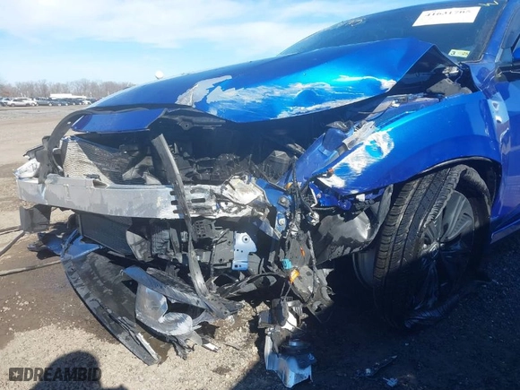 2019 Honda Civic Hatchback EX with VIN SHHFK7H67KU425191, listed as a IAAI auction lot 41631705 with 1 mi miles. Bid and sale history available at carsss.com. Image 6.