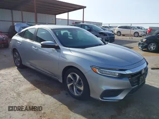2019 Honda Insight EX with VIN 19XZE4F57KE018251, listed as a IAAI auction lot 42272011 with 74,522 mi miles and . Bid and sale history available at DreamBid. Image 1.