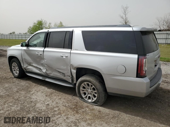 2019 GMC Yukon XL SLT with VIN 1GKS1GKC9KR288660, listed as a Copart auction lot 49669365 with 77,485 mi miles and Salvage Title. Bid and sale history available at carsss.com. Image 2.