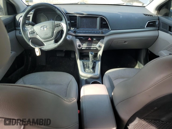 2017 Hyundai Elantra SE with VIN 5NPD84LF3HH010019, listed as a Copart auction lot 54347325 with 74,859 mi miles and Salvage Title. Bid and sale history available at DreamBid. Image 8.
