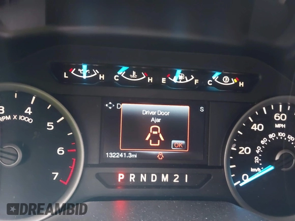 2015 Ford F-150 XL with VIN 1FTEW1CG6FFD03017, listed as a IAAI auction lot 41748415 with 132,241 mi miles. Bid and sale history available at carsss.com. Image 7.