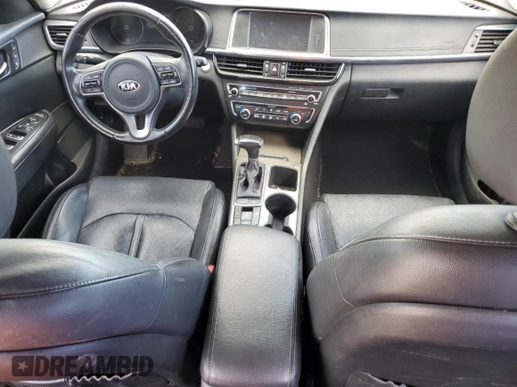 2017 Kia Optima Hybrid EX with VIN KNAGU4LE0H5017619, listed as a Copart auction lot 77137684 with 110,744 mi miles and Salvage Title. Bid and sale history available at carsss.com. Image 8.