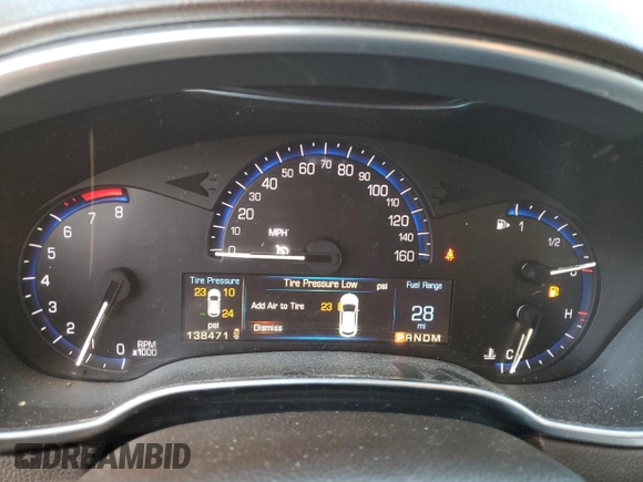 2015 Cadillac SRX Performance Collection z VIN 3GYFNCE37FS525052, wystawiony jako Copart lot #50101105 z przebiegiem 138 471 mil mil oraz Szkoda całkowita • Salvage title. Historia ofert i sprzedaży dostępna na DreamBid. Obrazek 9.