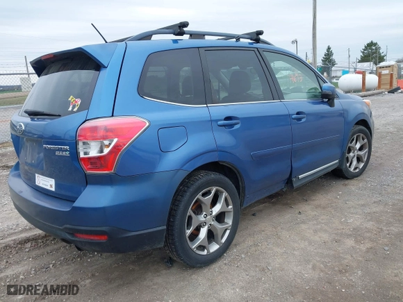 2015 Subaru Forester 2.5i Touring with VIN JF2SJAWC9FH415634, listed as a IAAI auction lot 41954673 with 140,507 mi miles. Bid and sale history available at carsss.com. Image 4.