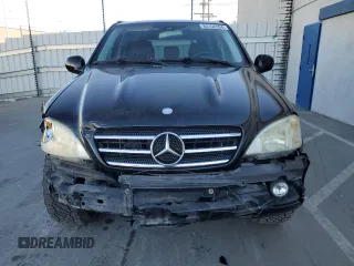 2001 Mercedes-Benz M-Class AMG with VIN 4JGAB74E71A223107, listed as a Copart auction lot 85156594 with 184,928 mi miles and Salvage Title. Bid and sale history available at carsss.com. Image 5.