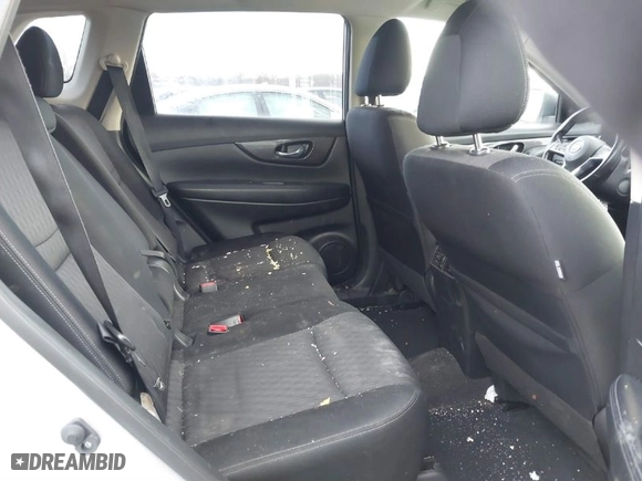 2019 Nissan Rogue SV with VIN JN8AT2MV1KW379852, listed as a IAAI auction lot 41497346 with 52690 miles. Bid and sale history available at carsss.com. Image 8.