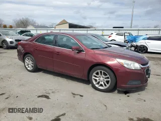 2015 Chevrolet Malibu LT with VIN 1G11C5SL5FF250820, listed as a Copart auction lot 50632935 with 20,491 mi miles and Salvage Title. Bid and sale history available at DreamBid. Image 4.