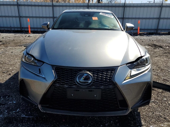 2019 Lexus IS with VIN JTHC81D2XK5036032, listed as a Copart auction lot 49391415 with 0 mi miles and Salvage Title. Bid and sale history available at carsss.com. Image 5.