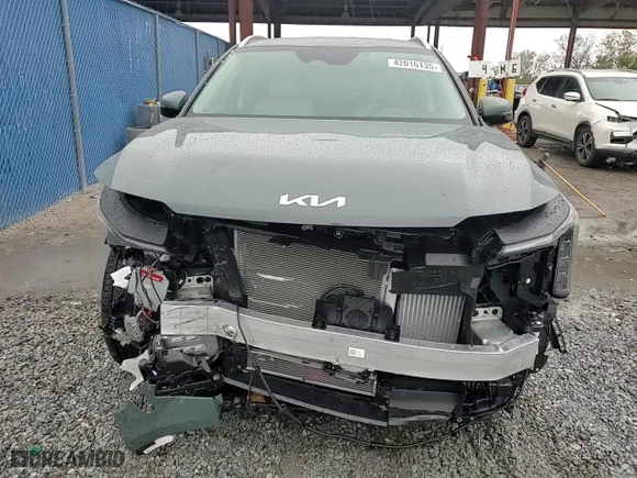 2025 Kia Sorento Hybrid EX with VIN KNDRH4JG8S5317016, listed as a Copart auction lot 42016135 with 1,210 mi miles and Non Repairable. Bid and sale history available at carsss.com. Image 14.