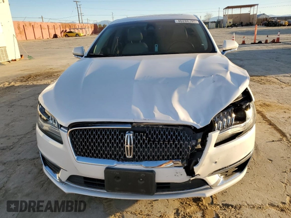 2019 Lincoln MKZ Reserve I with VIN 3LN6L5C95KR602349, listed as a Copart auction lot 46288785 with 57,071 mi miles and Salvage title. Bid and sale history available at DreamBid. Image 5.