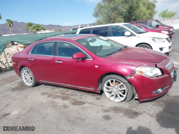 2008 Chevrolet Malibu LTZ with VIN 1G1ZK57708F150175, listed as a IAAI auction lot 42055039 with 179,876 mi miles. Bid and sale history available at carsss.com. Image 13.