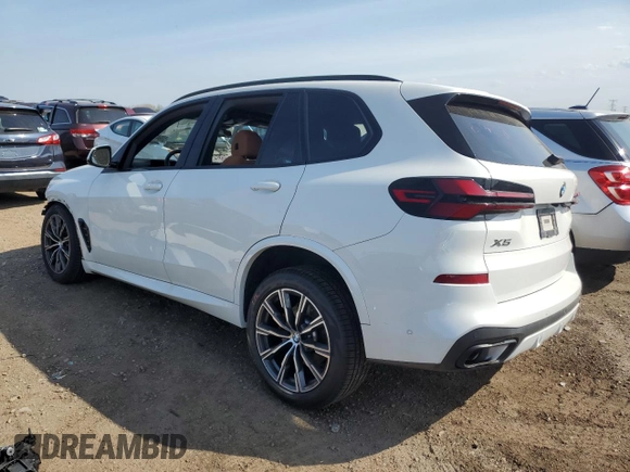 2024 BMW X5 xDrive40i z VIN 5UX23EU02R9T40376, wystawiony jako Copart lot #53941995 z przebiegiem 40 390 mil mil oraz Szkoda całkowita • Salvage title. Historia ofert i sprzedaży dostępna na DreamBid. Obrazek 2.