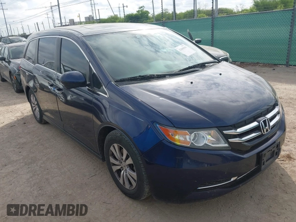 2015 Honda Odyssey EX-L z VIN 5FNRL5H62FB008681, wystawiony jako IAAI lot #42060381 z przebiegiem 128 372 mil mil oraz . Historia ofert i sprzedaży dostępna na DreamBid. Obrazek 1.
