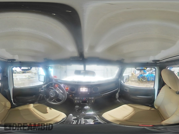 2021 Jeep Wrangler Unlimited Sport with VIN 1C4HJXDG4MW821718, listed as a Copart auction lot 41956755 with 30,615 mi miles and Salvage title. Bid and sale history available at DreamBid. Image 13.