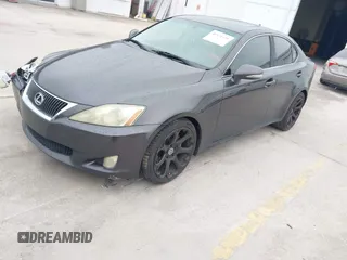 2009 Lexus IS 250 with VIN JTHBK262895095767, listed as a IAAI auction lot 41621721 with 157,331 mi miles. Bid and sale history available at carsss.com. Image 2.