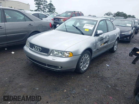 2000 Audi A4 with VIN WAUAC68D4YA172010, listed as a IAAI auction lot 41922110 with 132,251 mi miles and . Bid and sale history available at DreamBid. Image 2.