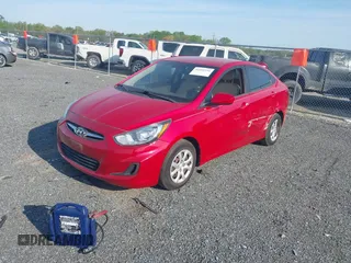 2014 Hyundai Accent GLS with VIN KMHCT4AE1EU739427, listed as a IAAI auction lot 42101934 with 29,298 mi miles and . Bid and sale history available at carsss.com. Image 2.