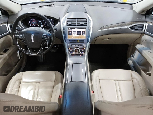 2017 Lincoln MKZ Select with VIN 3LN6L5D9XHR653644, listed as a Copart auction lot 53735965 with 97,607 mi miles and Clean title. Bid and sale history available at DreamBid. Image 8.