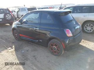 2014 FIAT 500e with VIN 3C3CFFGE6ET228311, listed as a IAAI auction lot 41768959 with 59,360 mi miles. Bid and sale history available at carsss.com. Image 3.
