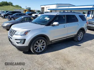 2016 Ford Explorer Limited z VIN 1FM5K8F82GGD15441, wystawiony jako Copart lot #57606275 z przebiegiem 153 223 mil mil oraz Czysty tytuł • Clean title. Historia ofert i sprzedaży dostępna na DreamBid. Obrazek 1.