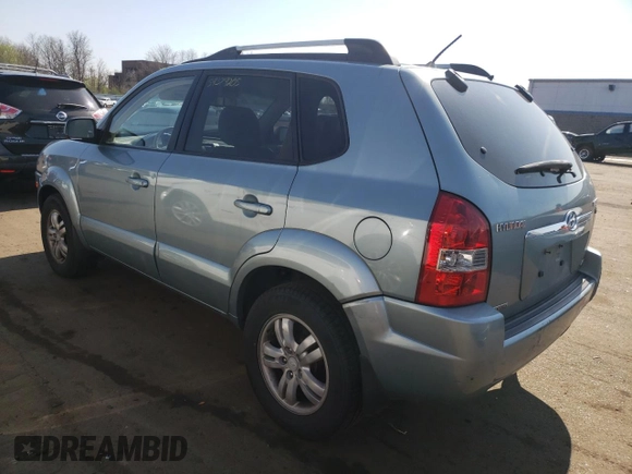 2006 Hyundai Tucson GLS with VIN KM8JN72D96U270906, listed as a Copart auction lot 54379205 with 235,973 mi miles and Salvage Title. Bid and sale history available at carsss.com. Image 2.
