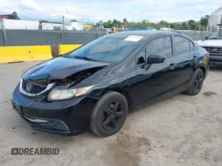 2014 Honda Civic Sedan LX with VIN 19XFB2F57EE206630, listed as a IAAI auction lot 42114435 with 188,468 mi miles. Bid and sale history available at carsss.com. Image 17.