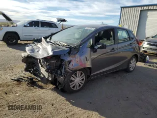 2015 Honda Fit LX with VIN 3HGGK5H51FM771516, listed as a Copart auction lot 50461825 with 132,284 mi miles and Salvage Title. Bid and sale history available at carsss.com. Image 1.