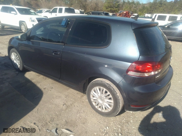 2013 Volkswagen Golf w/Conv & Sunroof with VIN WVWBB7AJ3DW005005, listed as a IAAI auction lot 41215029 with 132,922 mi miles. Bid and sale history available at carsss.com. Image 3.