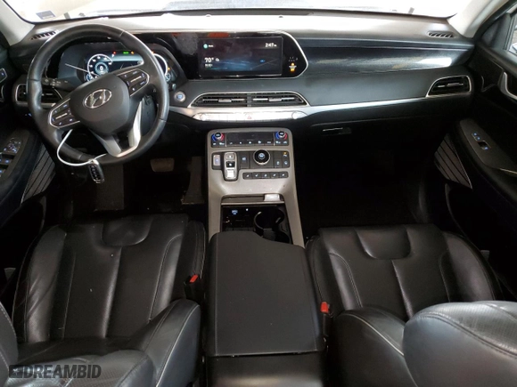 2021 Hyundai Palisade Limited with VIN KM8R54HE2MU290476, listed as a Copart auction lot 48822965 with 77,564 mi miles and Salvage Title. Bid and sale history available at carsss.com. Image 8.