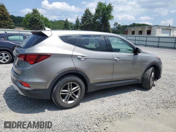 2017 Hyundai Santa Fe 2.4L with VIN 5NMZTDLB7HH010541, listed as a Copart auction lot 65151475 with 101,602 mi miles and Clean title. Bid and sale history available at DreamBid. Image 3.