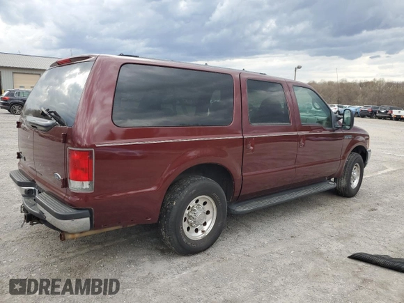 2001 Ford Excursion Special Serv z VIN 1FMNU40L91EB52063, wystawiony jako Copart lot #50835925 z przebiegiem 264 567 mil mil oraz Czysty tytuł • Clean title. Historia ofert i sprzedaży dostępna na DreamBid. Obrazek 3.
