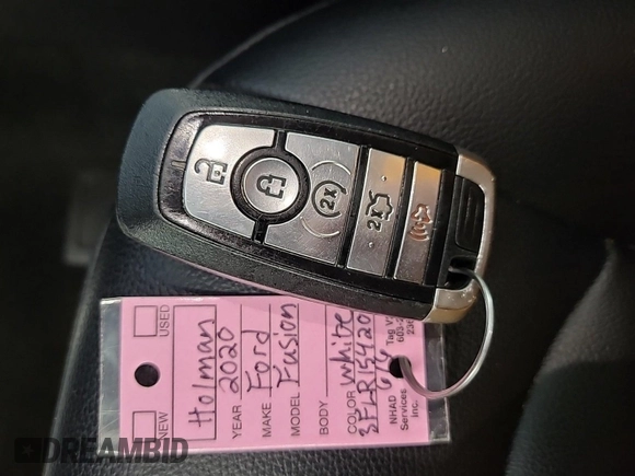 2020 Ford Fusion SEL with VIN 3FA6P0CD1LR154201, listed as a IAAI auction lot 42715761 with 99,448 mi miles and . Bid and sale history available at DreamBid. Image 6.