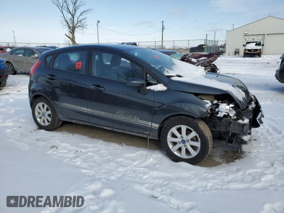 2011 Ford Fiesta SE with VIN 3FADP4EJ2BM216427, listed as a Copart auction lot 45675505 with 1 mi miles and Salvage Title. Bid and sale history available at carsss.com. Image 4.