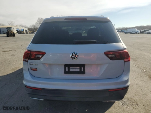 2019 Volkswagen Tiguan S with VIN 3VV0B7AX7KM037000, listed as a Copart auction lot 50334325 with 38,432 mi miles and Salvage Title. Bid and sale history available at carsss.com. Image 6.