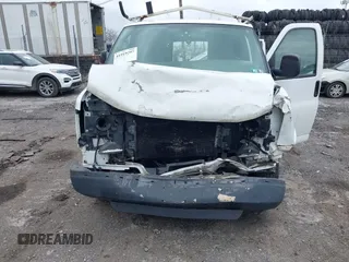 2009 Chevrolet Express Cargo Van with VIN 1GCGG25C791108423, listed as a IAAI auction lot 41919297 with 1 mi miles. Bid and sale history available at carsss.com. Image 6.