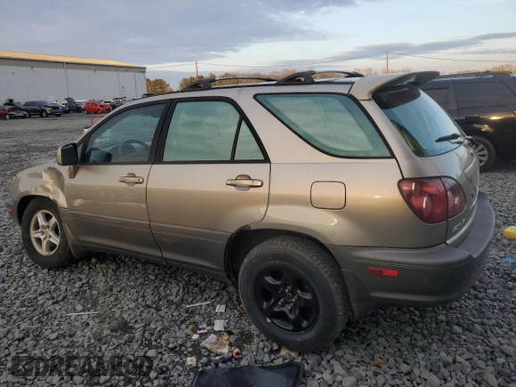 2000 Lexus RX 300 with VIN JT6HF10UXY0164837, listed as a Copart auction lot 83359744 with 187,631 mi miles and Salvage Title. Bid and sale history available at carsss.com. Image 2.