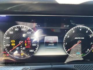2020 Mercedes-Benz E AMG E 53 with VIN WDDZF6BB5LA717005, listed as a Copart auction lot 36870154 with 39,035 mi miles. Bid and sale history available at carsss.com. Image 9.