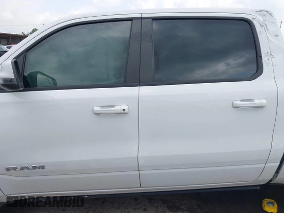 2023 Ram 1500 Big Horn with VIN 1C6SRFFT4PN532343, listed as a IAAI auction lot 42111051 with 15,079 mi miles and . Bid and sale history available at DreamBid. Image 14.