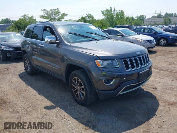 2014 Jeep Grand Cherokee Limited with VIN 1C4RJFBG1EC325215, listed as a IAAI auction lot 42653200 with 139,743 mi miles and . Bid and sale history available at DreamBid. Image 1.