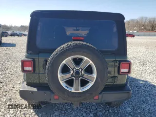2022 Jeep Wrangler Unlimited Sahara with VIN 1C4HJXEN2NW151228, listed as a Copart auction lot 48484905 with 43,351 mi miles and Clean Title. Bid and sale history available at DreamBid. Image 6.