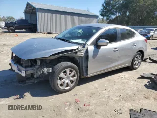 2014 Mazda 3 i Sport with VIN JM1BM1U71E1141218, listed as a Copart auction lot 46630375 with 163,752 mi miles and Salvage Title. Bid and sale history available at DreamBid. Image 1.