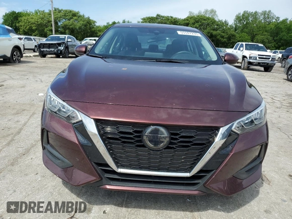 2023 Nissan Sentra SV z VIN 3N1AB8CV8PY292990, wystawiony jako Copart lot #55597235 z przebiegiem 7 350 mil mil oraz Szkoda całkowita • Salvage title. Historia ofert i sprzedaży dostępna na DreamBid. Obrazek 5.