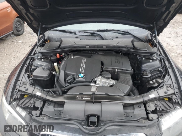 2012 BMW 3 Series 335i with VIN WBADX7C59CE744262, listed as a Copart auction lot 42444535 with 58,388 mi miles and Clean title. Bid and sale history available at DreamBid. Image 11.