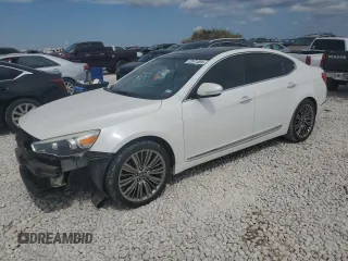 2015 Kia Cadenza Premium with VIN KNALN4D7XF5168752, listed as a Copart auction lot 72571304 with 126,667 mi miles and Salvage Title. Bid and sale history available at carsss.com. Image 1.
