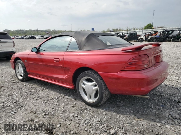 1994 Ford Mustang z VIN 1FALP45T9RF162535, wystawiony jako Copart lot #53549795 z przebiegiem 86 430 mil mil oraz Szkoda całkowita • Salvage title. Historia ofert i sprzedaży dostępna na DreamBid. Obrazek 2.