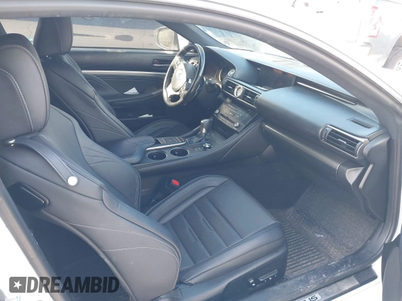 2016 Lexus RC with VIN JTHSE5BC5G5006662, listed as a IAAI auction lot 41665715 with 51,378 mi miles. Bid and sale history available at carsss.com. Image 5.